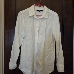 Quince 100% European Linen Long Sleeve Button-Down
